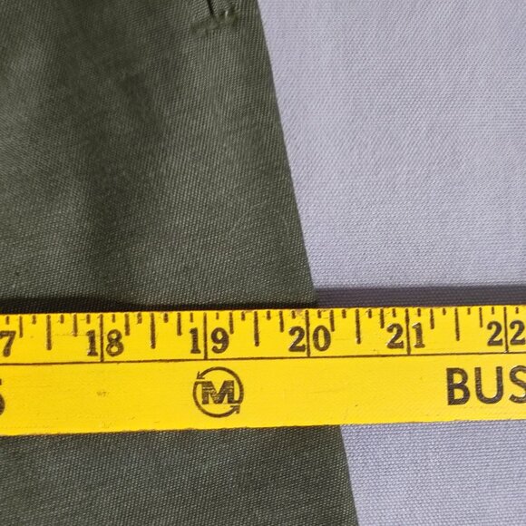 Koret City Blues Pull On Pants women's size 14 reg. olive green baggy loose fit - Picture 9 of 12